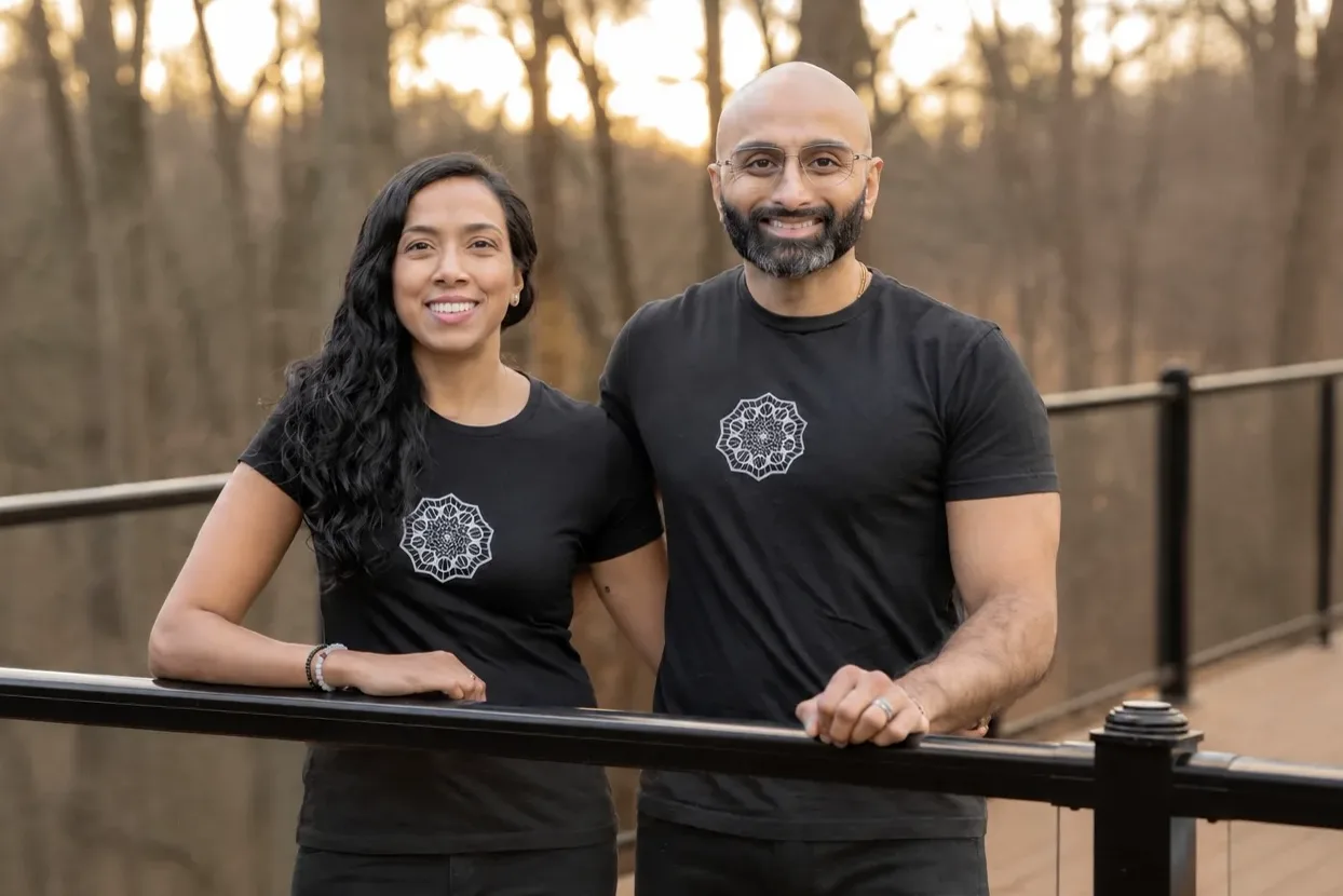 Dipa Chauhan and Sachin Patel